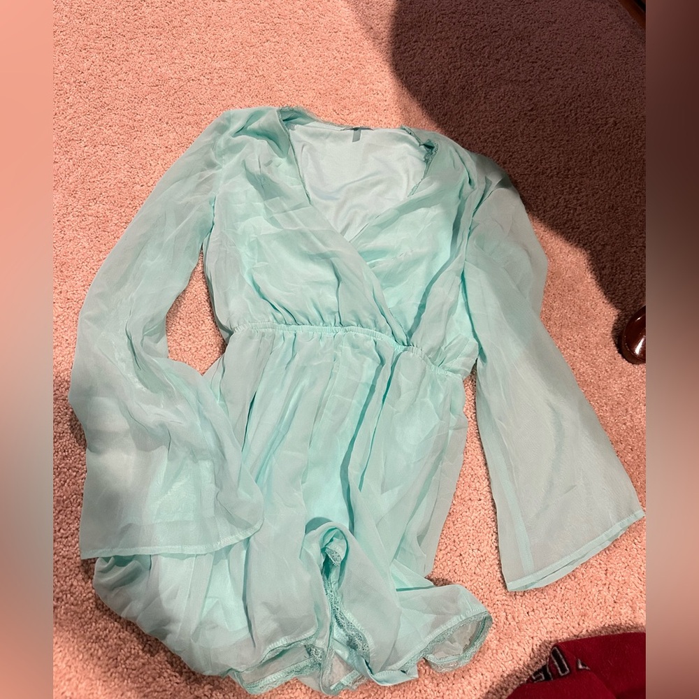 Mint romper - Picture 2 of 2